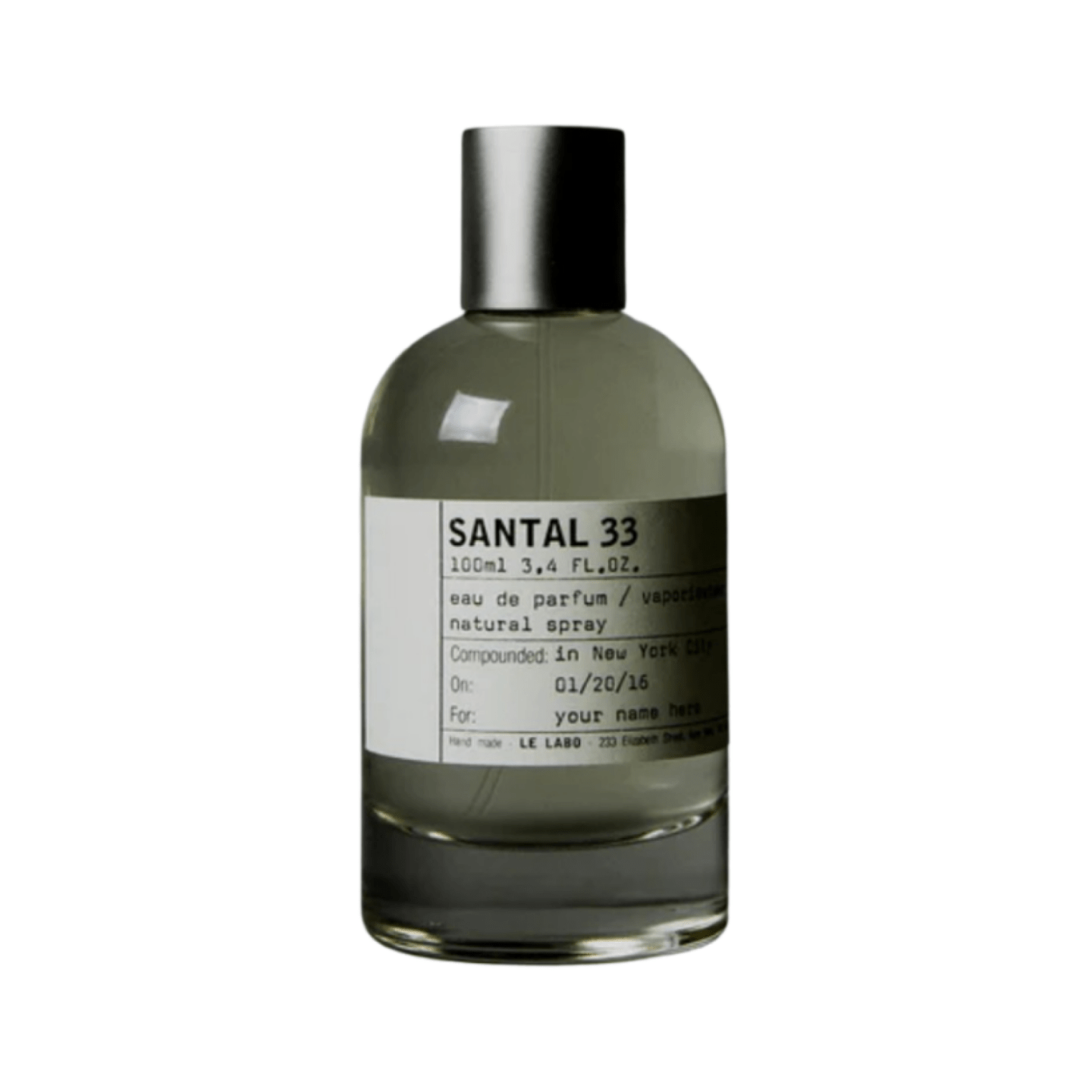 LE LABO(ル ラボ)|SANTAL 33 eau de parfum