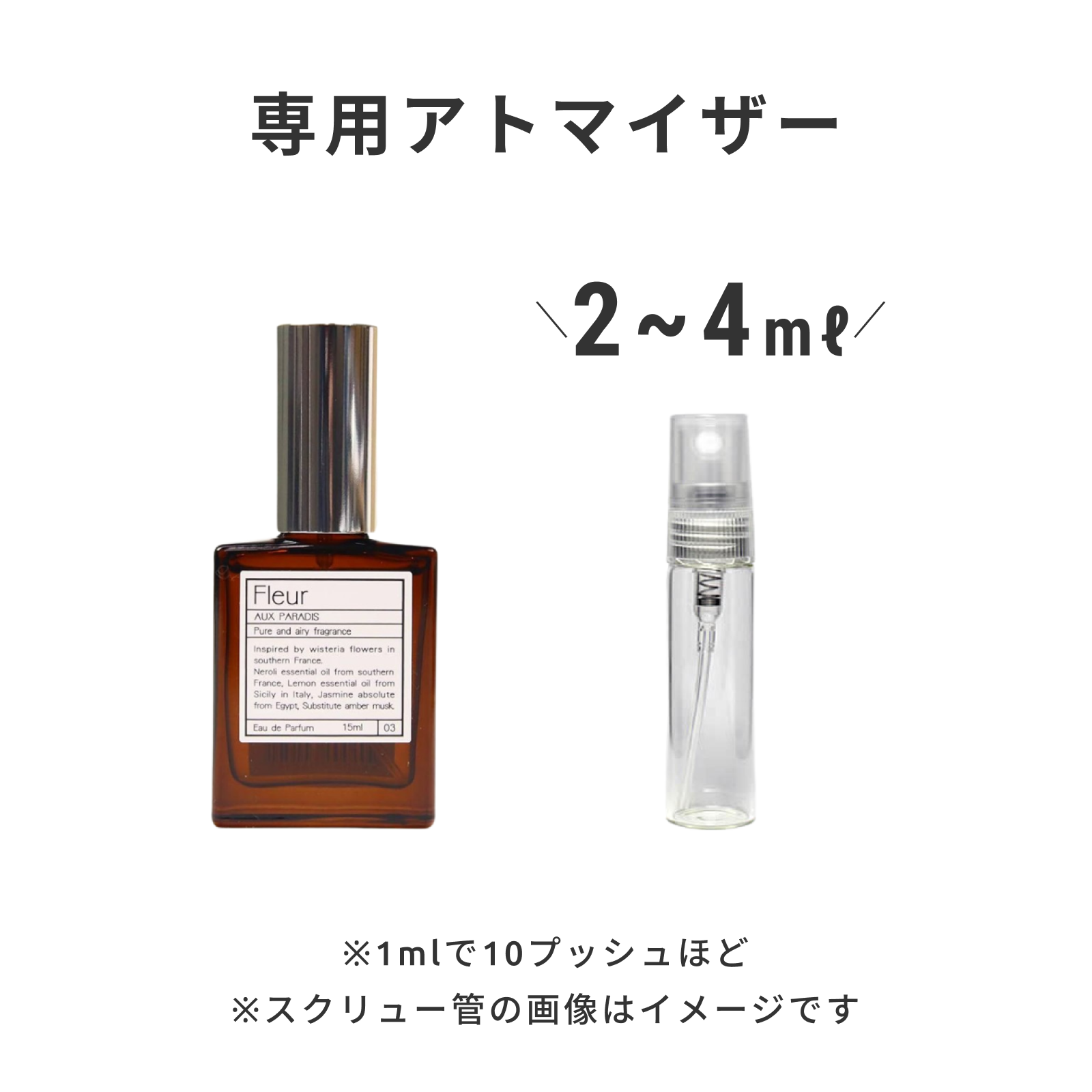 AUX PARADIS（オゥパラディ）｜フルール オードパルファム