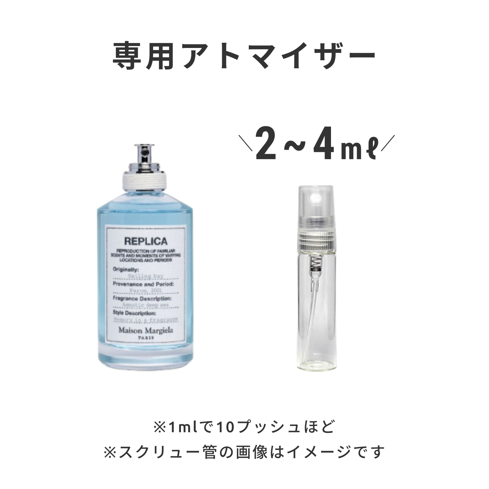 Maison Margiela（メゾン マルジェラ）｜レプリカ オードトワレ セーリング デイ