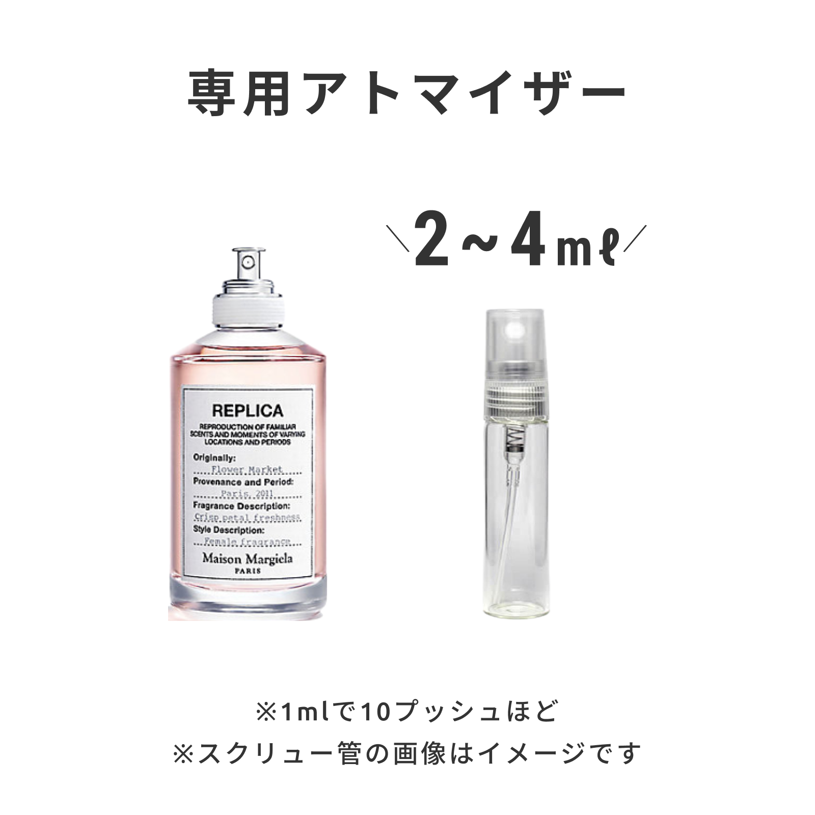 Maison Margiela（メゾン マルジェラ）｜レプリカ オードトワレ フラワー マーケット