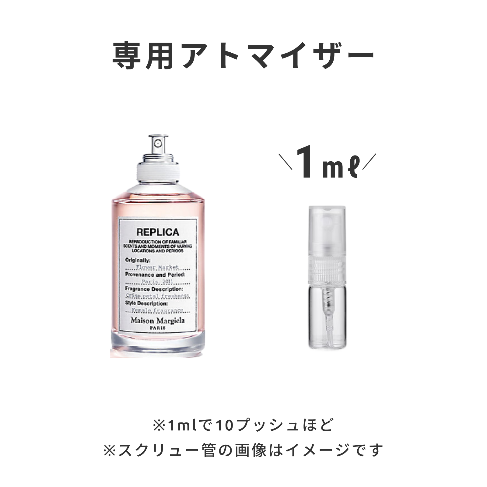 Maison Margiela(メゾン マルジェラ)|レプリカ オードトワレ フラワー マーケット