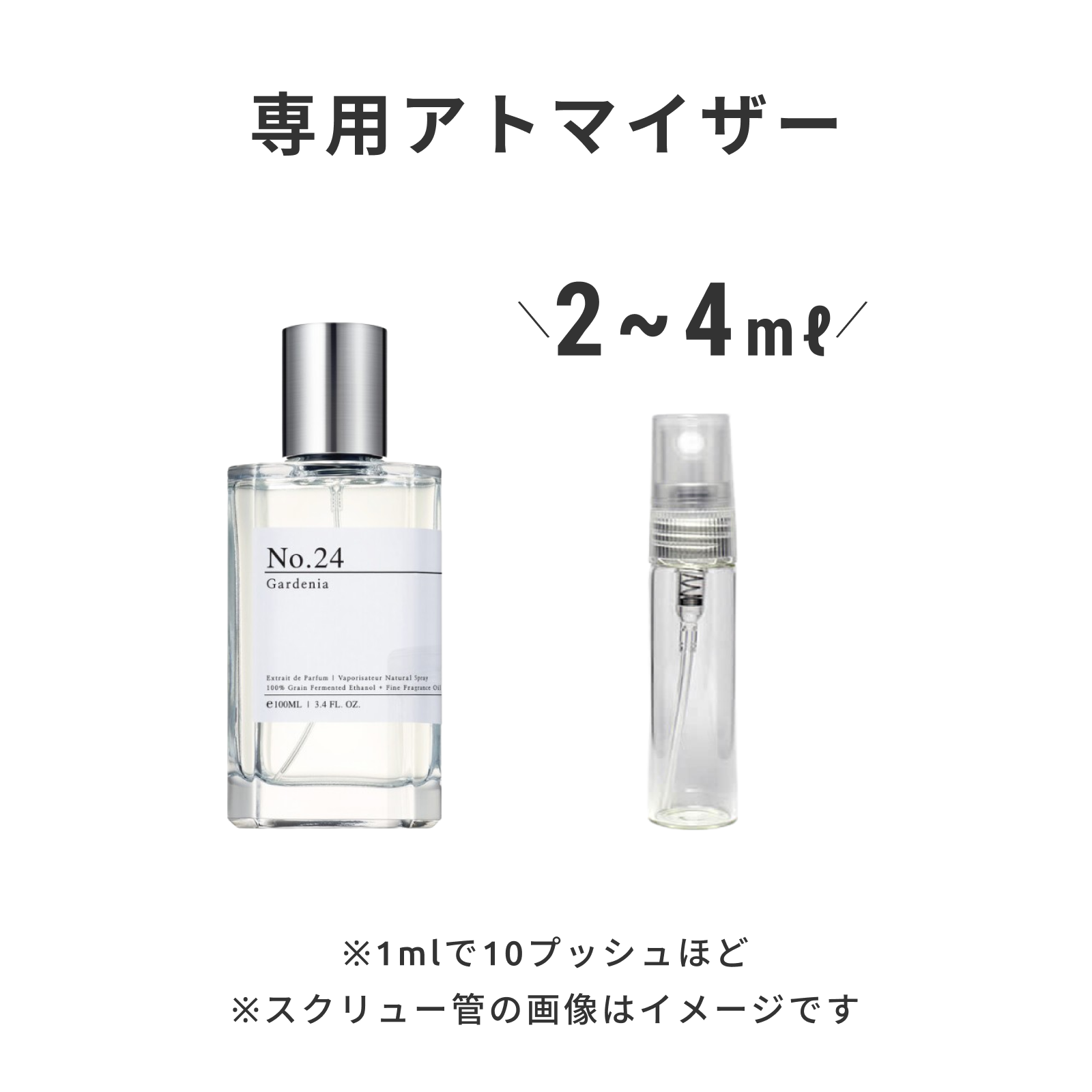 Nichic（ニチック）｜No.24 ガーデニア Extrait de Parfum