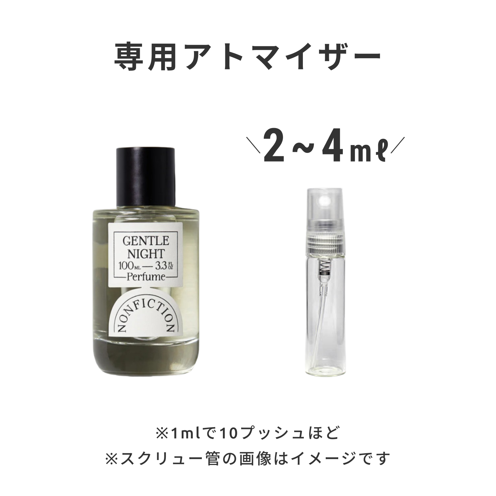 NONFICTION（ノンフィクション）｜ジェントルナイト オードパルファム