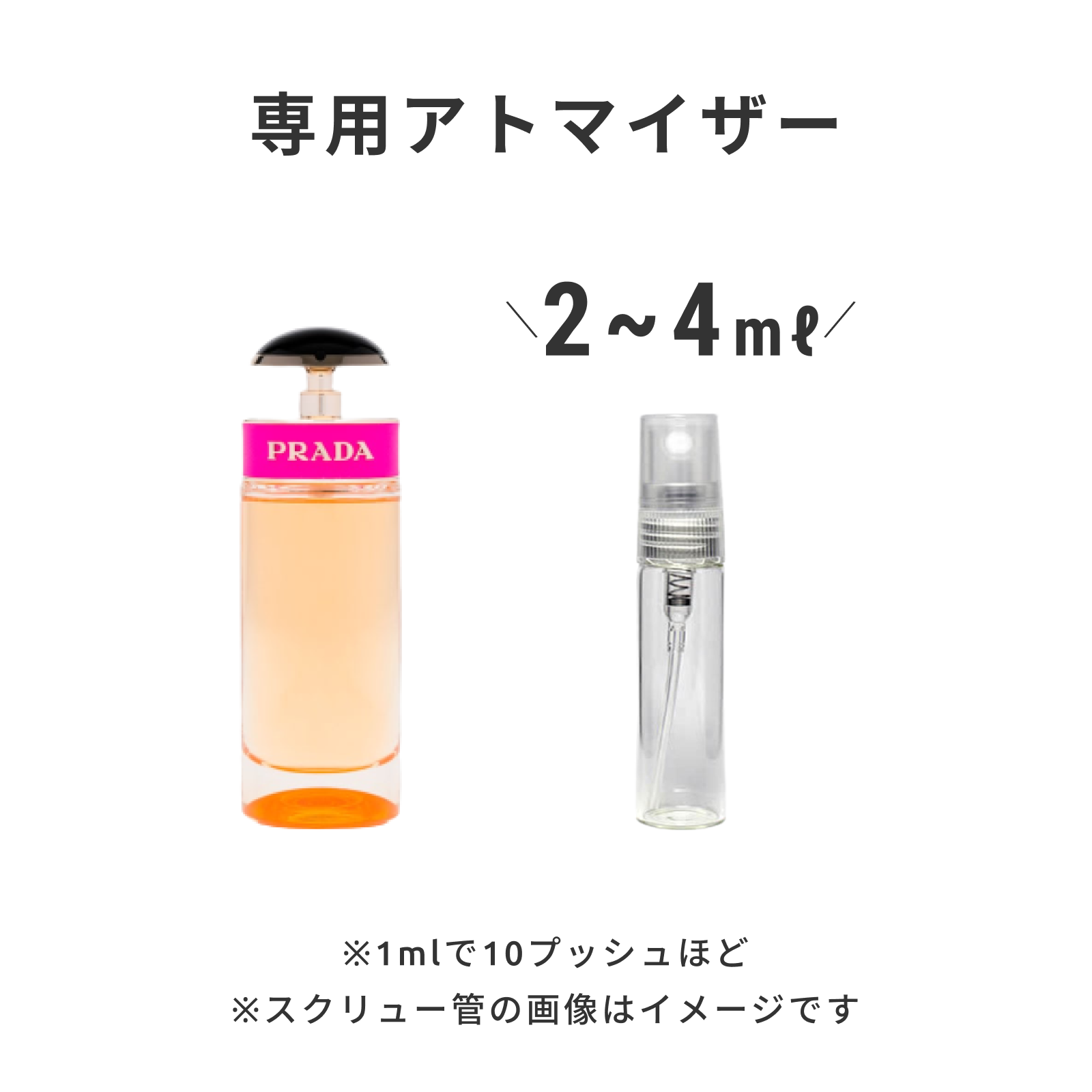 PRADA（プラダ）｜キャンディ オーデパルファム