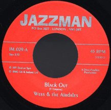 Wess & The Airedales / Black Out B/w Airedales Popcorn