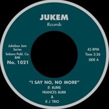 Frances Burr / I Say No,No More
