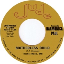 Harmonica Paul / Motherless Child