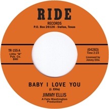 Jimmy Preacher Ellis / Baby I Love You