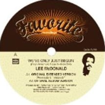 Lee McDonald / We've Only Just Begun