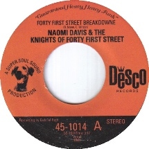 Naomi Davis & The Knights Of Forty First Street / Forty First Street Breakdowne / Catapult