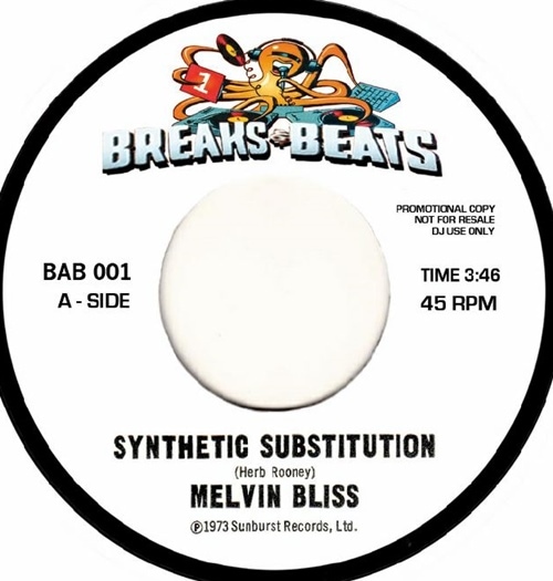 Melvin Bliss / Sweet Daddy Floyd  / Synthetic Substitution