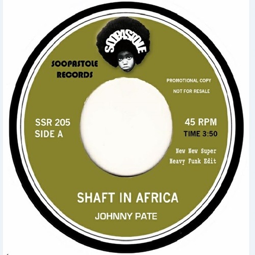 Dj Soopasoul/Johnny Pate/Bobby Womack / Soopastole Edits Volume 5