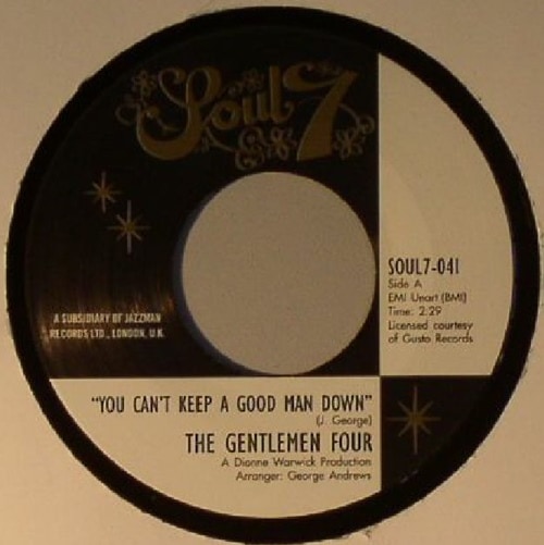 The Gentlemen Four / You Can't Keep a Good Man Down / It Won't Hurt
