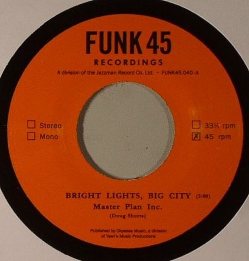 Master Plan Inc. / Bright Lights, Big City / Heartbreaker