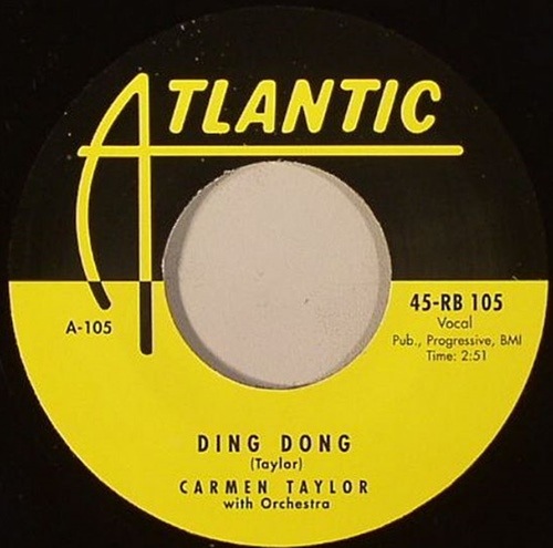 Carmen Taylor With Orchestra / Ding Dong / Big Mamou Daddy ?