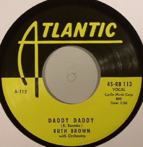 Ruth Brown With Orchestra / Daddy Daddy / I Would If I Could 