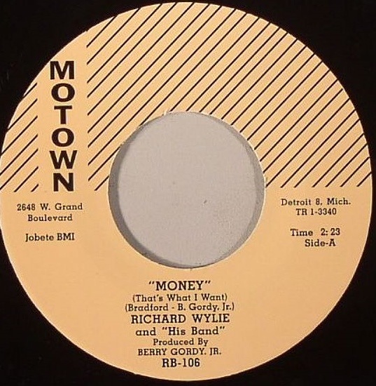 洋楽 RICHARD WYLIE AND HIS BAND - MONEY Richard Wylie And 