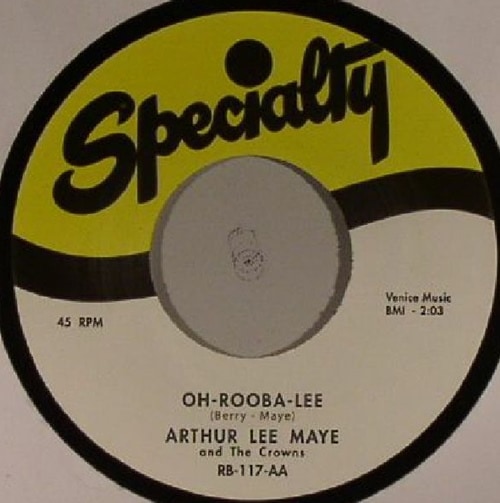 The Chimes / Arthur Lee and the Crowns / Zindy Lou / Oh-Rooba-Lee