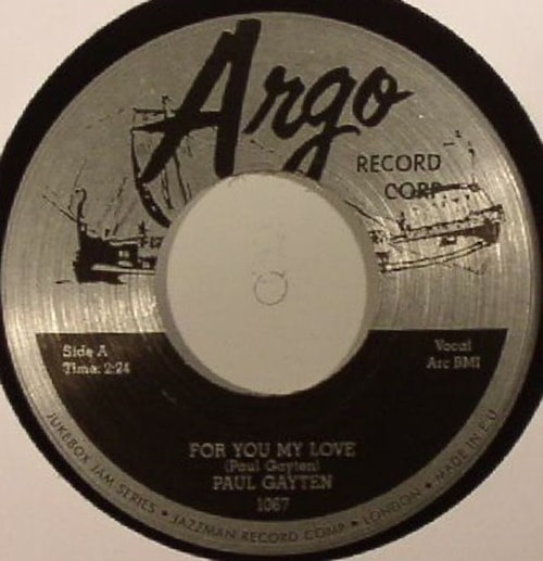 Paul Gayten / For You My Love / Down Boy