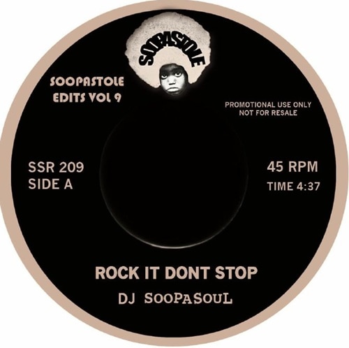 DJ Soopasoul / Rock It Don't Stop | Funk／Soul | レコードCD専門店