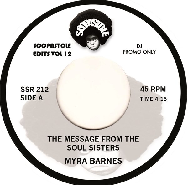 Myra Barnes / Barbara & Gwen / The Message From The Soul Sisters /Right On( Dj Soopasoul Edit )