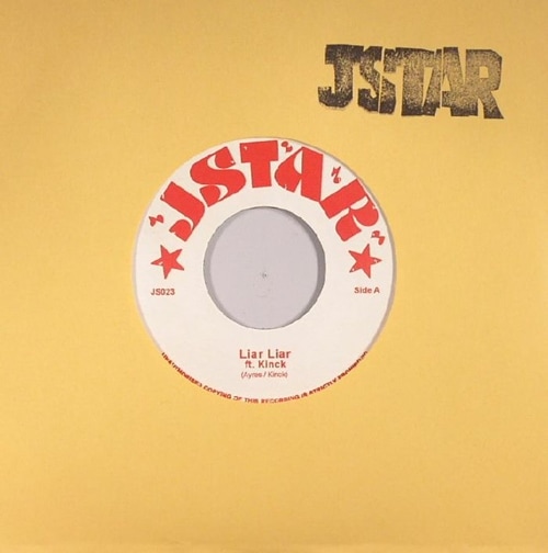 Jstar Raper Jstar Ft. Kinck / Liar Liar | Reggae | レコードCD専門店 Eat Records
