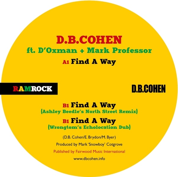 DB Cohen,Oxman,Mark Professor / Find a way
