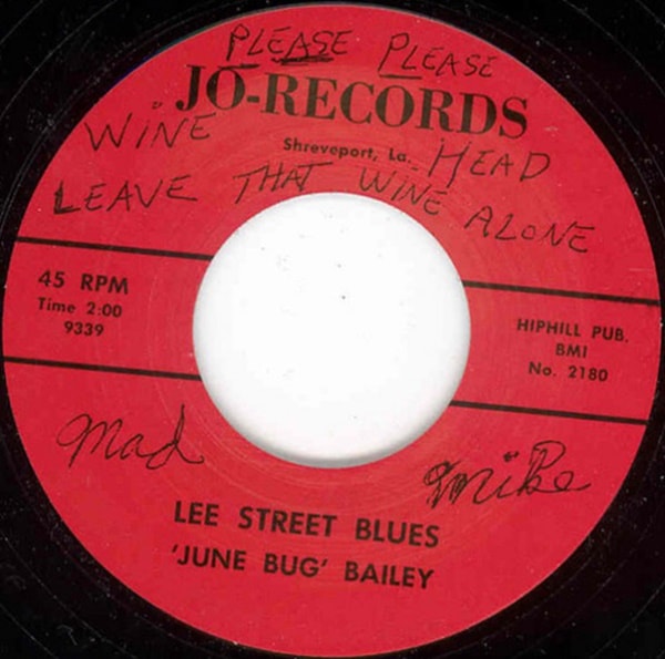 June Bug Bailey / Louisiana Twist/ Lee Street Blues