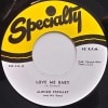 Alonzo Stewart And His Band / Love Me Baby /? Goin�� Back Home