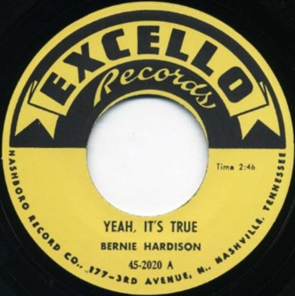 Bernie Hardison / Love Me Baby/ Yeah, It'S True