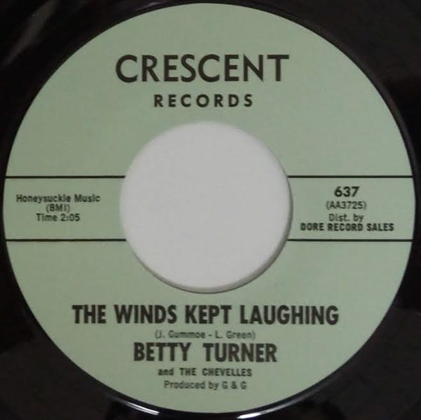 Betty Turner / The Winds Kept Laughing / Little Miss Misery