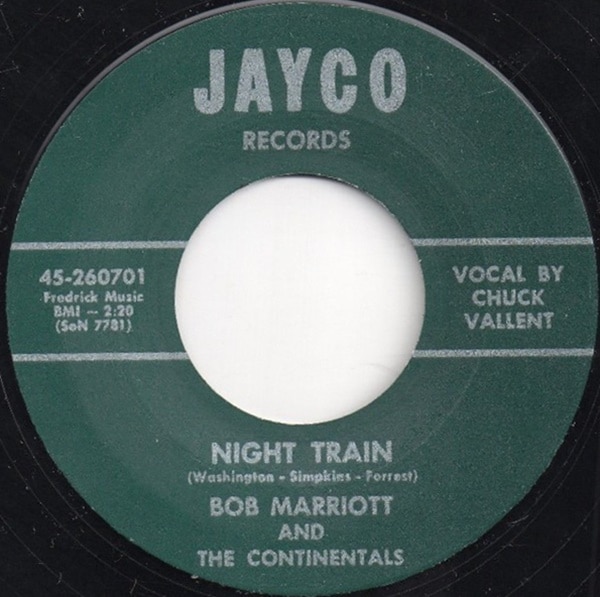 Bob Marriott / I��ll Walk A Mile/ Night Train
