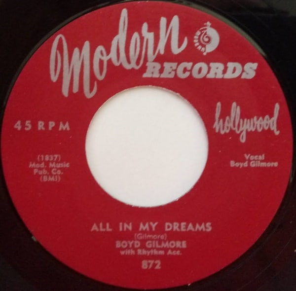 Boyd Gilmore / All In My Dreams / Take A Litlle Walk With Me