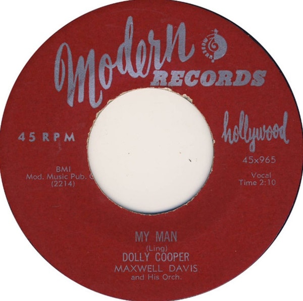 Dolly Cooper / Ay La Bas / My Man