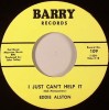 Eddie Alston / I Just Can��t Help It/ Gonna Get Me A Watchdog