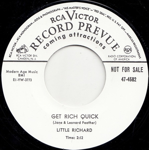 Little Richard / Get Rich Quick/ Thinkin��? ��Bout My Mother