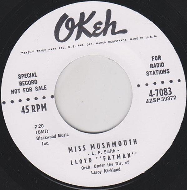 Lloyd Fatman / Miss Mushmouth / Good Gracious