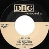 Mel Williams With Johnny Otis Orchestra / I Got Eyes / It��s You