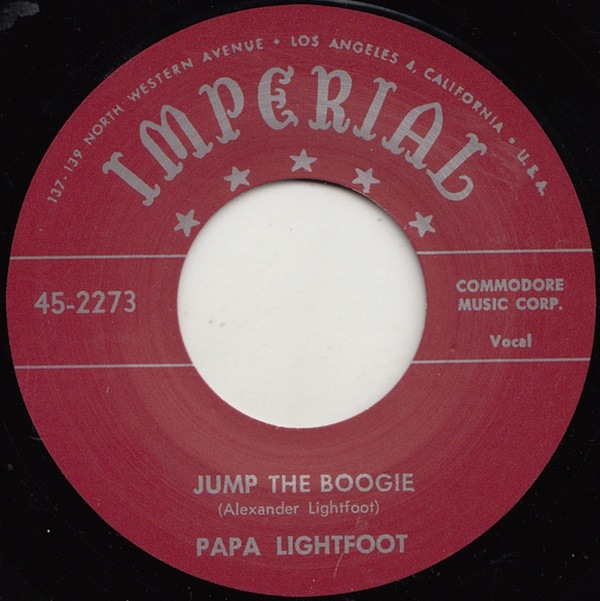 Papa Lightfoot / Jump The Boogie/ When The Saints Go Marching In