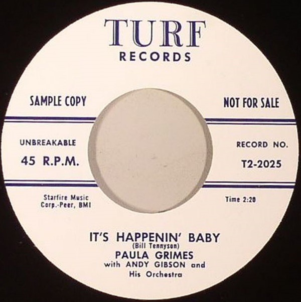 Paula Grimes / It��s Happenin�� Baby / You Move Me So