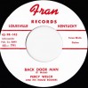 Percy Welch / Back Door Man / Nursery Rhyme Rock