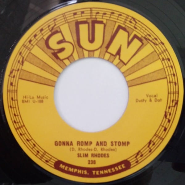 Slim Rhodes / Gonna Romp And Stomp/ Bad Girl