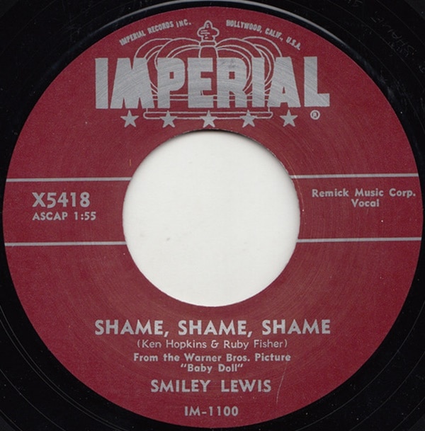 Smiley Lewis / Shame, Shame, Shame / No, No