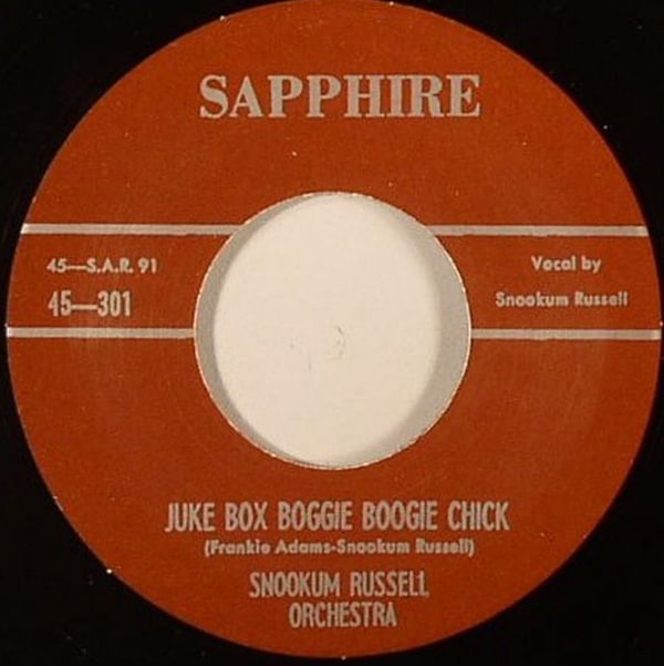 Snookum Russell / Juke Box Boggie Boogie Chick/Basin St Aint Basin St