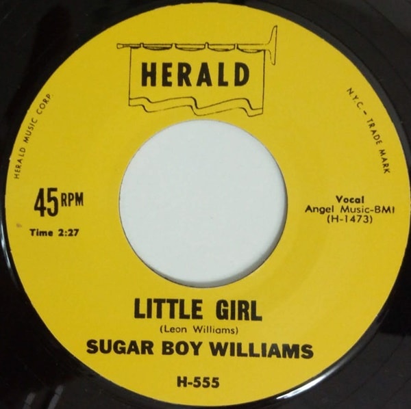 Sugar Boy Williams / Little Girl /? Five Long Years
