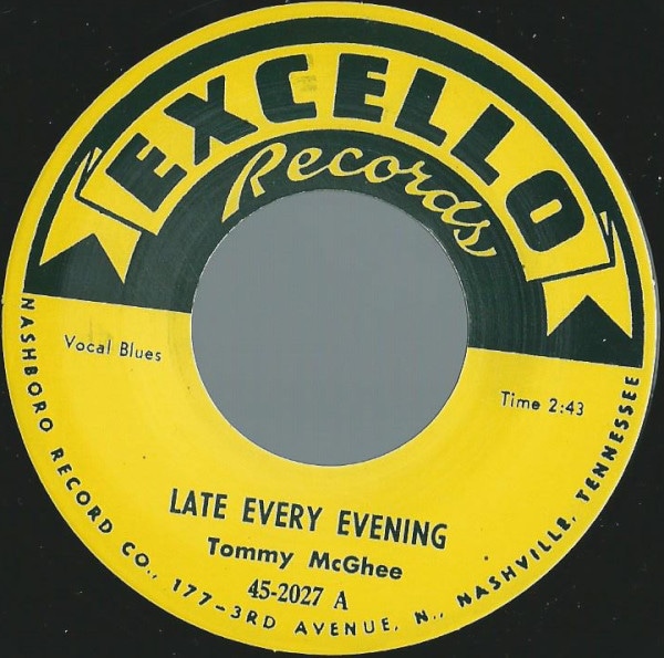 Tommy Mcghee / Poppin�� / Late Every Evening