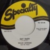 Willie Johnson / Say Baby / That Night
