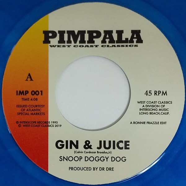 Snoop Dogg / DJ Quick / Gin & Juice | Hip Hop／R&B | レコードCD