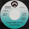 DJ Soopasoul / It Ain't Hard To Tell|Hip Hop／R&B