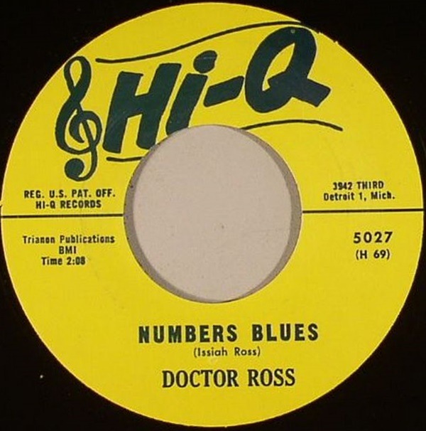 Doctor Ross / Numbers Blues/ Cannonball | 50's-60's ／Oldies／R&R